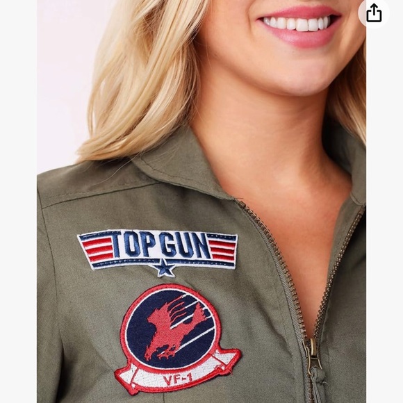 Top Gun Pilot women’s costume - never worn - Picture 5 of 5